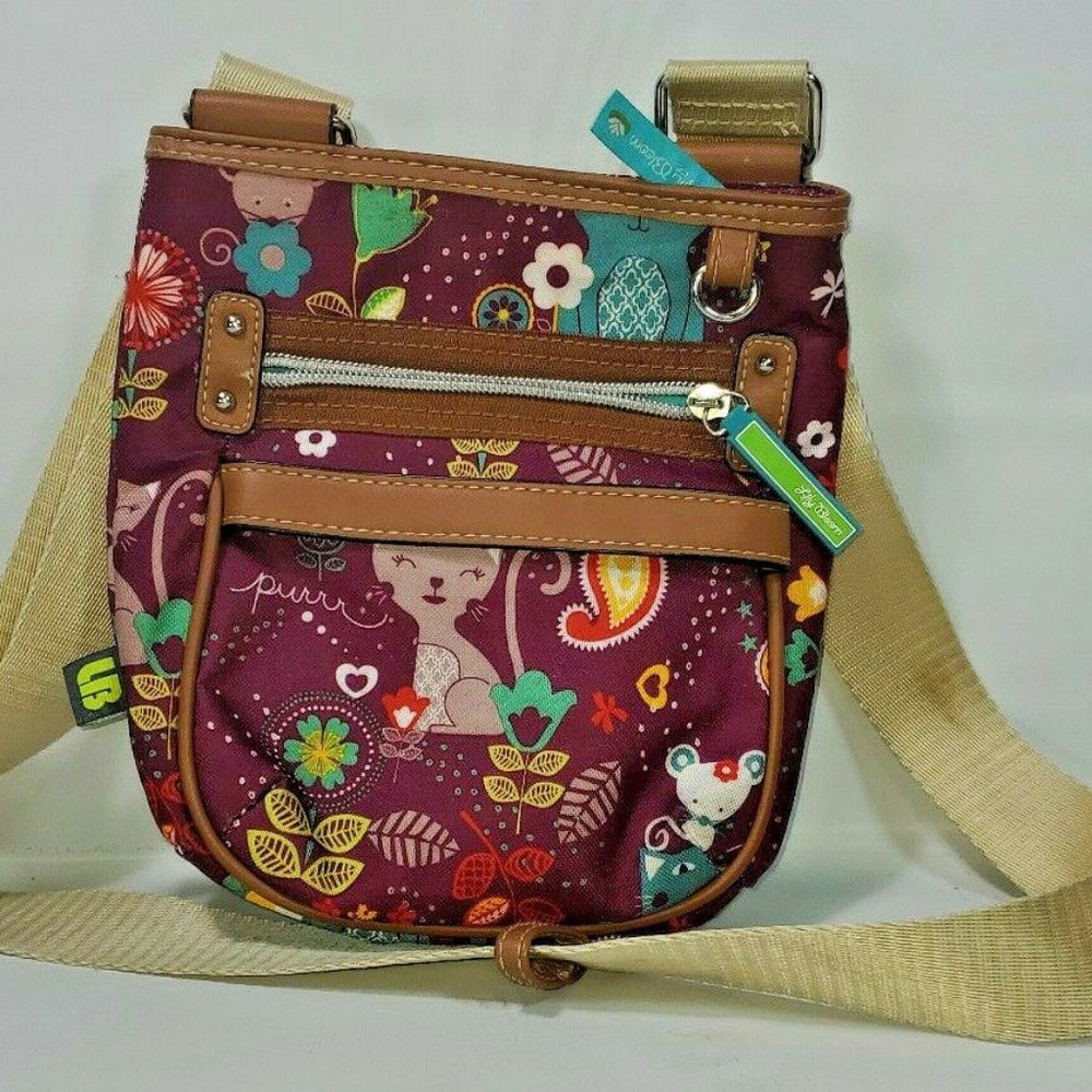 Lily Bloom Small Crossbody Furry Friends Nice